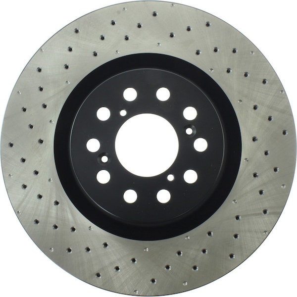 Centric Parts Premium Oe Drilled Brake Rotor, 128.40098 128.40098 - main